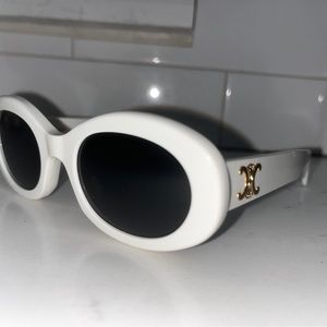 Celine Triomphe Oval Sunglasses